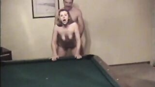 Guy jizzing in my wife's pussy doggystyle